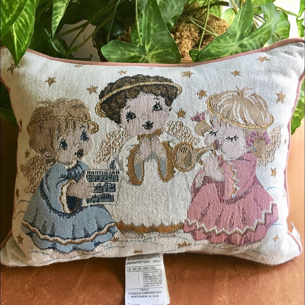 Angel Choir 13” x 17” Decorative Pillow